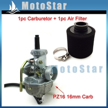 ATV PZ16 16mm Carburetor 35mm Air Filter For Quad Go Kart Dirt Pit Trail Motor Bike 50cc 70cc 90cc 110cc 2024 - buy cheap