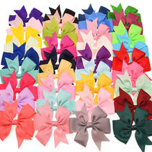 20pcs  Boutique Grosgrain Ribbon Bows Handmade Bowknot Fashon Hair Accessories No Clip DIY Accessories for hair band 2024 - buy cheap