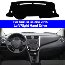 Cubierta interior del salpicadero del coche, alfombrilla para salpicadero, cojín de 2 capas para Suzuki Celerio 2015 LHD RHD, estilo de coche 2024 - compra barato