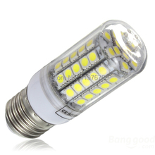 E27 LED Candle Bulb 12W High Lumens LED Bulb Lighting Lamp 59 SMD5050 LED Corn Bulb with cover Warm White/Cold White 220V 230V 2024 - buy cheap