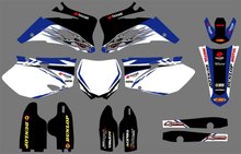 Kit de adesivos equipe gráfica e fundos, adesivos para yamaha yz250f yz450f 2006 2007 2008 2009 yzf250 450 yz 250f 450f 2024 - compre barato