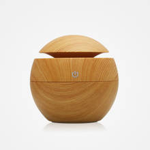 Wood Grain Ultrasonic Aroma Humidifier USB Air Diffuser Purifier Atomizer diffuser difusor de aroma mist maker aroma diffuser 2024 - buy cheap