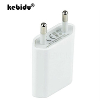 Kebidu-Adaptador de corriente de pared con toma de corriente de CA para móvil, cargador de teléfono para Apple iPhone 5, 5c, 5s, 6, 6s, 6 plus, enchufe estadounidense 2024 - compra barato