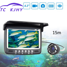 Marine Gps 15M 4.3 Inch Visual Phishing Device High Definition Underwater Camera Fish Detector Underwater Camera Fish Searching 2024 - buy cheap