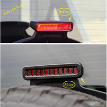 Lapetus High Positioned Rear Brake Lights Lamp Frame Cover Trim 3 Color Fit For Jeep Wrangler JL 2018 2019 2020 / ABS 2024 - buy cheap