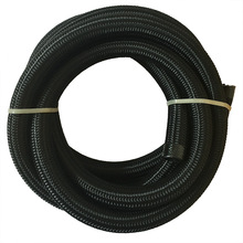 5 Meter AN 4 Nylon Oil Hose Line Cotton Over Braided Stainless Steel Racing Hose Fuel Line Oil Cooler Hose End 2024 - buy cheap