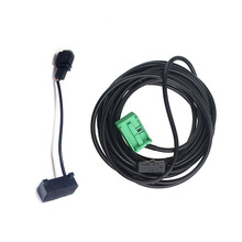 Biurlink-Adaptador de micrófono, cable de arnés de 3 M para Volkswagen Passat, Touran, RNS315, RNS510, MFD3 2024 - compra barato