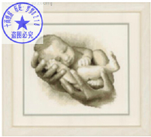FREE Shipping Top Quality popular counted cross stitch kit Sleeping Baby Birth Sampler Treasured Moment 2024 - buy cheap