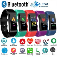 Outdoor Hot Fitness Equipment Id115plus Smart Bracelet Sports Step Counter Waterproof 90ma/h 2024 - buy cheap