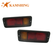 CAPQX For Mitsubishi Pajero Montero V31 V32 V33 92-98 Rear Bumper Brake Light Reflector Taillight Fog Warning Lamp without bulb 2024 - buy cheap