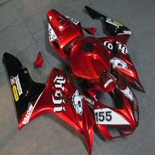 motorcycle Fairings for CBR1000RR 2006 2007 CBR 1000RR body kit+Botls+Tank cover+Injection mold red ABS  M2 2024 - buy cheap