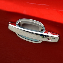 Для Шевроле Тракс/трекер 2016 2015 2014 хромированные покрытия для дверных ручек и дверные ручки чаши крышки автомобиля украсить для модель Holden Trax 2024 - купить недорого