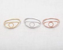 New fashion women's ring, the ancient Egyptian design eyes imitate ring, 2024 - buy cheap
