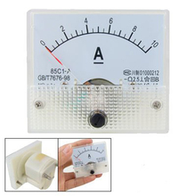 Medidor de Amperímetro analógico de Panel rectangular, 85C1 DC 0-10A 2024 - compra barato