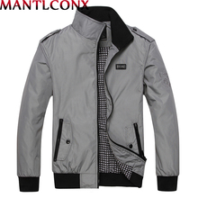 MANTLCONX 2021 chaqueta nueva hombres gran oferta calidad otoño ropa de calle de primavera abrigos Casual cortavientos chaquetas de los hombres de talla grande 4XL 2024 - compra barato