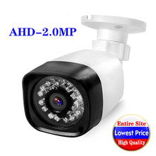 Bullet Camera 2.0MP 1080P Mini CCTV AHD Camara FULL Digital HD AHD-H in/outdoor Waterproof TVI/CVI/CVBS Camera with Plastic Case 2024 - buy cheap