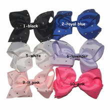 50pcs/lot 6 inch hair bows headband big hair bow with clips hairbows Headbands for Girls hair accessory 2024 - buy cheap