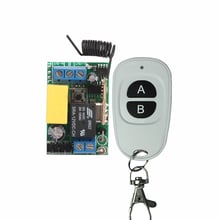 220V 1CH Receiver & Transmitter RF Wireless Remote Light Switch Momenrary Toggle Latched Adjustable Not With Battery 2024 - buy cheap