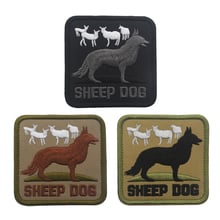 Shepherd Dog 3D Embroidery Armband Sheep Dog Military Tactical Personality Morale Badge Fashion Exquisite Pattern Backpack Patch 2024 - buy cheap