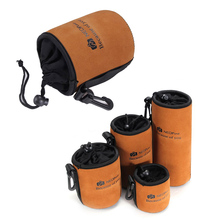 Neoprene ultra light Soft DSLR Lens Bag Pouch Case Protector + Belt Loop S M L XL SIZE 2024 - buy cheap