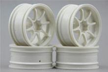 4pcs 1/10 Touring&Drift  Wheel Rim  W8S1NW (White) 6mm offset  fits for 1:10 Touring&Drift Car 1/10 Rim 10276 2024 - buy cheap
