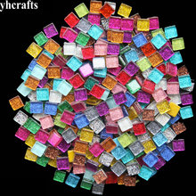 600 PCS/600 Gram/LotMix 1 cm glitter contas mosaico arte do Mosaico de Mármore do mosaico material de Artesanato Feitos À Mão passatempo adulto DIY OEM Por Atacado 2024 - compre barato