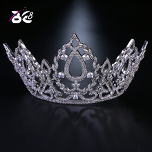 Be 8 Luxury New Pageant Headband Tiaras AAA Cubic Zircon Crown Women Hair Accessories for Wedding Gifts H143 2024 - buy cheap