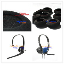 5 Pairs of Foam Ear Pads Replacement Cushion Cover For Plantronics Audio 626 628 310 PC USB Headset Headpone 2024 - buy cheap