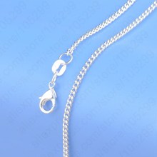 New 925 Sterling Silver 16/18/20/22/24/26/28/30 Inch Long Chain Necklace For Woman Man Fashion DIY Jewelry Gift 2024 - buy cheap