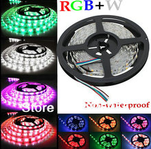 5M RGBW SMD5050 Flexible Led Strips Rope lighting RGB+W white Non-waterproof 12V 60LED/M Tape Light holiday home Christmas decor 2024 - buy cheap