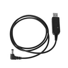 Free shipping Portable USB Charger Cable For Baofeng UV-5R BF-F8HP Plus Walkie-Talkie Radio 2024 - buy cheap