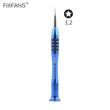 FIXFANS Laptop Repair Opening Tools Precision Aluminum Alloy 1.2mm 5-point Pentalobe P5 Screwdriver for MacBook Air / Pro Retina 2024 - buy cheap