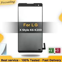 High Quality For LG X Style K6 K200 LCD Display and Touch Screen Digitizer Assembly K200DS K200F K6 LCD Without frame 2024 - buy cheap