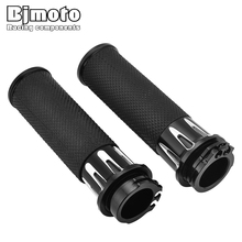 Bjmoto Motorcycle Handlebar 1" Inch 25mm Cross Grips Hand Grips For VRSC XL XR Dyna Softail Touring 1''(25mm) Handlebar 2024 - buy cheap