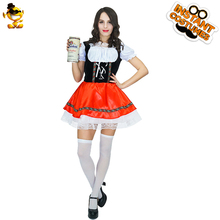 DSPLAY Beer Girl Outfits Fashionable Adult  Beer Waitress Dress  Costume 2024 - buy cheap