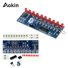 Комплект светового потока, комплекты умной электроники NE555 + CD4017, светодиодный модуль для arduino DIY kit 2024 - купить недорого