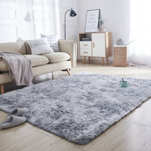 Nordic living room carpet bedroom bedside mat thickening long hair Bay window rug thickening encryption soft carpet dirt durable 2024 - buy cheap
