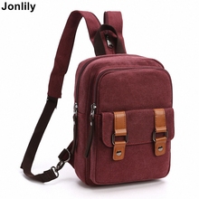 Модные рюкзаки унисекс Jonlily, простые и практичные сумки на ремне, дорожные сумки большой вместимости для подростков, KG068 2024 - купить недорого