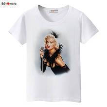 2021 super star fashion Actress t shirt girl/women beautiful sexy shirt Good quality brand casual shirt cool tops 2024 - buy cheap