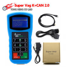Super VAG K+CAN Plus 2.0 Diagnosis + Mileage Correction + Pin Code Reader Super VAG K CAN 2.0 Key Programmer, Airbag Reset Tool 2024 - buy cheap