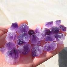 100g Natural Amethyst Skeletal Quartz Point Crystal Cluster Healing Specimen Natural Stones Minerals Home Desk Aquarium Decor 2024 - buy cheap