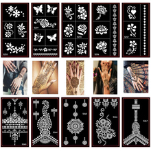 200 Pcs Body Art Jewelry Stickers Glitter Woman Drawing Stencil Body Paint Flower Tattoo Airbrush Stencils & Template Wholesale 2024 - buy cheap