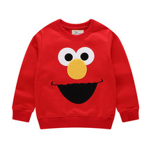 Jumping Meters New Autumn Elmo Sweatshirts Baby Boys Girls Cartoon Shirts Fashion Clothing Long Sleeve Hoody Boys Girls Tops 2024 - buy cheap