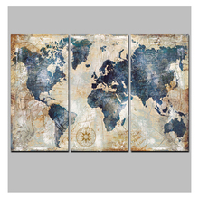 New pictures,5D Diamond Painting 3PCS world map Cross Stitch Kits Full diamond Embroidery Pattern mosaic Decor Arts and crafts 2024 - buy cheap