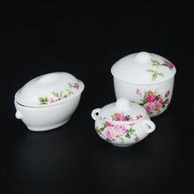 1/12 Dollhouse Miniature Dining Ware 1:12 Scale, Casserole Pot Bowl with Lids, for Doll House Kitchen Dining Room Decor 2024 - buy cheap