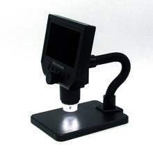 G600 8LED 600X USB цифровой микроскоп Ручной Электронный Микроскоп с измерительной линейкой кронштейн 2024 - купить недорого