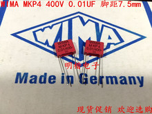 2020 hot sale 10pcs/20pcs Germany WIMA MKP4 400V 0.01UF 103 400V 10n P: 7.5mm Audio capacitor free shipping 2024 - buy cheap