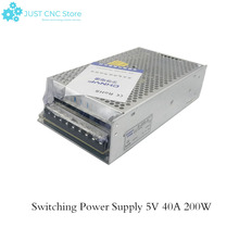 DC 5V 40A 200W Switching Power Supply Driver Strip AC100 ~ 120/200 ~ 240V 50 2024 - buy cheap