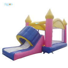 Outdoor commercial inflatable bouncer jumping bouncy castle with slide 2024 - buy cheap