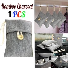 1pc Wardrobe Cabine Bamboo Charcoal Bag Bag Car Bamboo Charcoal Activated Carbon Air Freshener Odor Deodorant New Carbon Bag 2024 - buy cheap